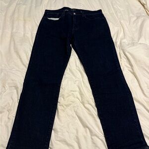 Lucky Brand Men's Deep Indigo Straight Jeans